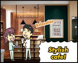 Stylish cafe!